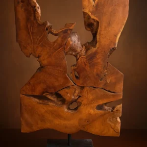 Wood Decoration L Abstract Motifs